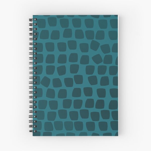 Item preview, Leopard Mosaic on Dark Teal designed and sold by Art in My Loft.