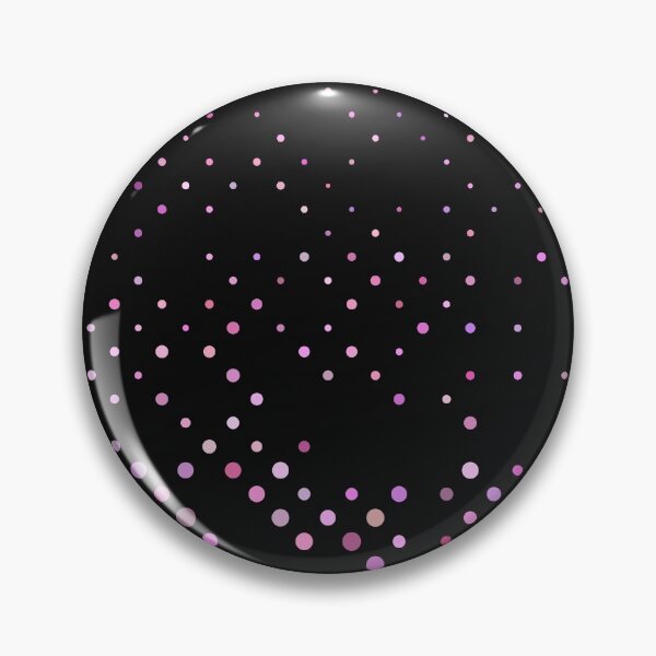 Item preview, Adorable Pink Dots on Black Background - Design Pattern designed and sold by avalonmedia.