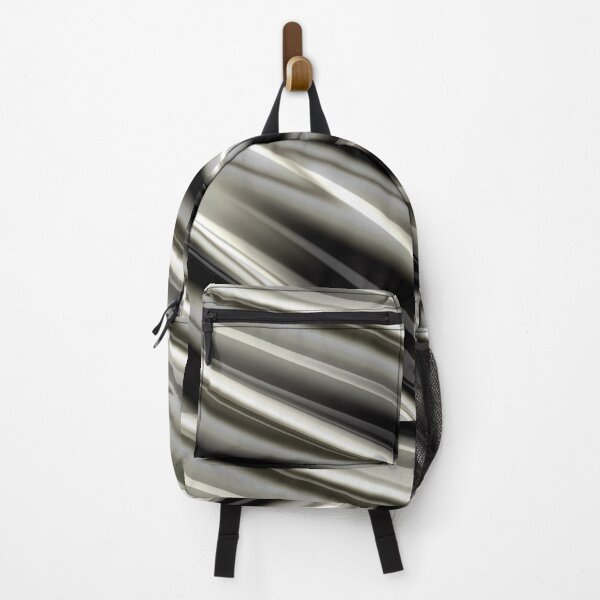 Item preview, Abstract Free Flowing Stripes in Black and Grey Combo designed and sold by NasaX.