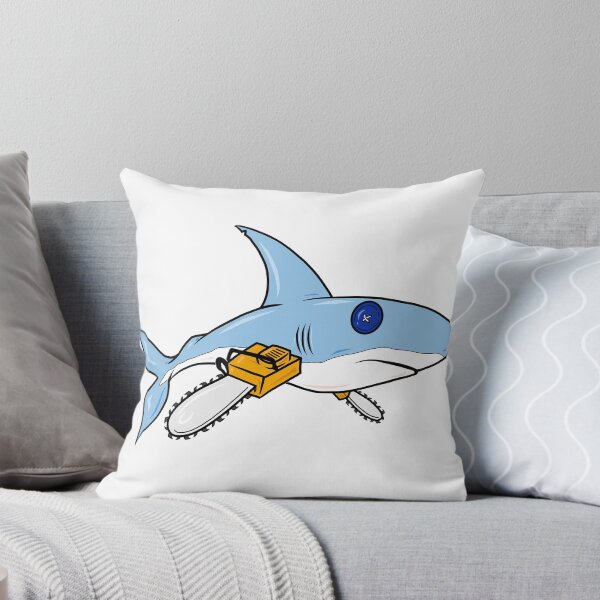 Item preview, Chainsaw Shark Summer designed and sold by Sethdrawsgood.