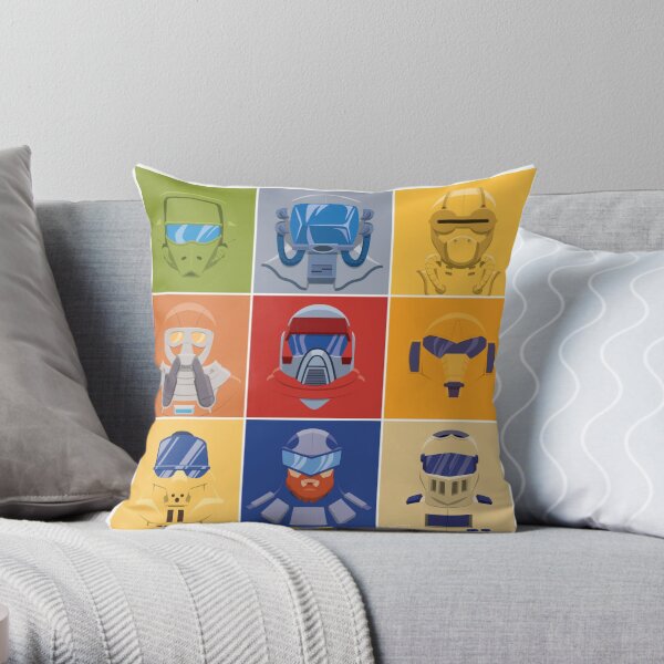 M.A.S.K. - Heroes Throw Pillow