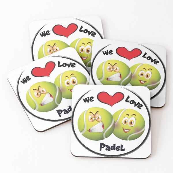 Item preview, We love Padel  designed and sold by ChriArt ArtDesign.