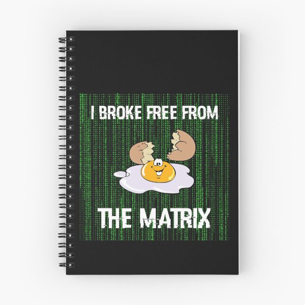 Item preview, I BROKE FREE FROM THE MATRIX designed and sold by enigma3a.
