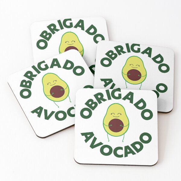 Item preview, National Avocado Day Design Obrigado Avocado designed and sold by justjonboy.