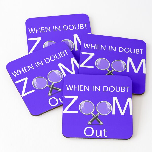 Item preview, when in doubt zoom out designed and sold by shop-course.