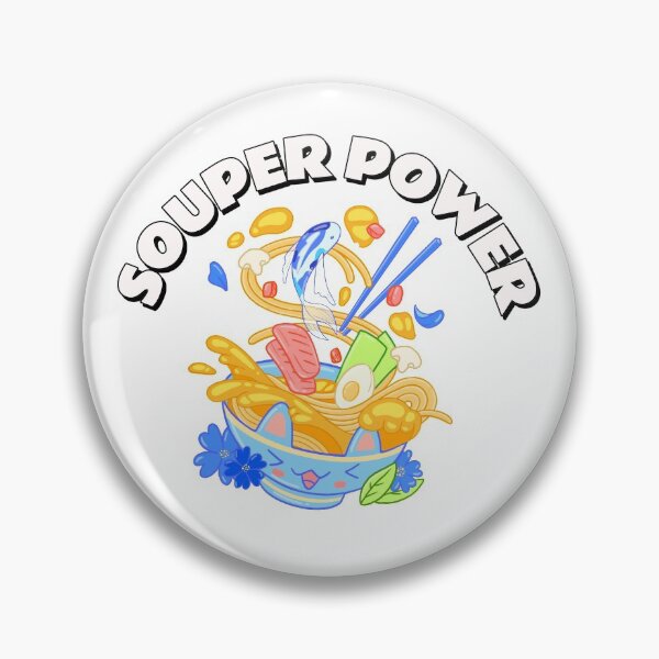 Item preview, Ramen Soup Souper Power designed and sold by littlerhody.