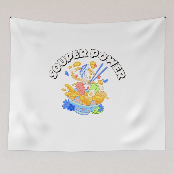 Item preview, Ramen Soup Souper Power designed and sold by littlerhody.