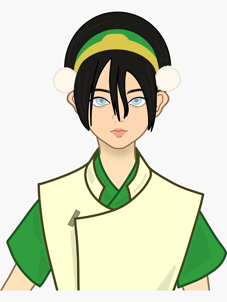 Toph Beifong Avatar The Last Airbender Sticker By Norasbujo Redbubble 0974