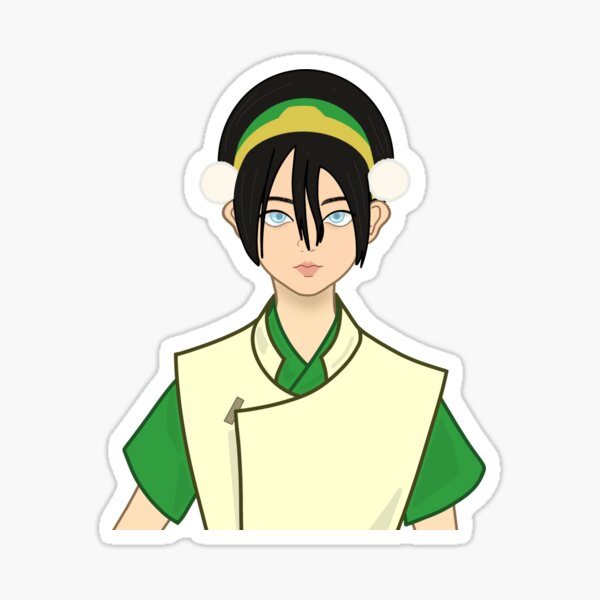 toph avatar the last airbender - Avatar The Last Airbender - Sticker