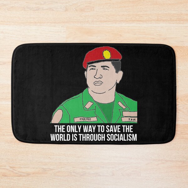 Item preview, Hugo Chavez Socialism Quote designed and sold by RevolutionInPaint.