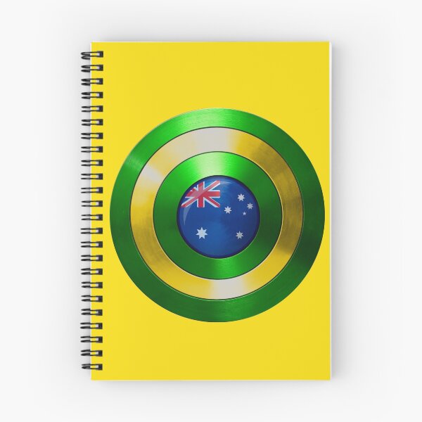 Item preview, CAPTAIN AUSTRALIA - Captain America shield inspired Oz version designed and sold by infrablue.