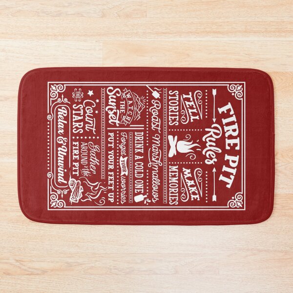 Item preview, Fire Pit Rules List designed and sold by KrisSidDesigns.