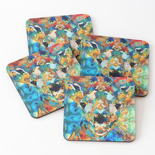 Item preview, Colorful Giraffe Art AHidden Gem By Sharon Cummings designed and sold by Sharon Cummings Art.
