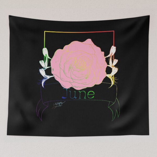 Item preview, June - Honeysuckles and Roses designed and sold by CalligraphyL.