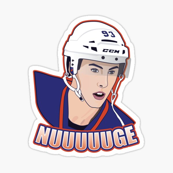 Ryan Nugent-Hopkins Edmonton Oilers Fanatics Turtle Island Logo Navy T-Shirt