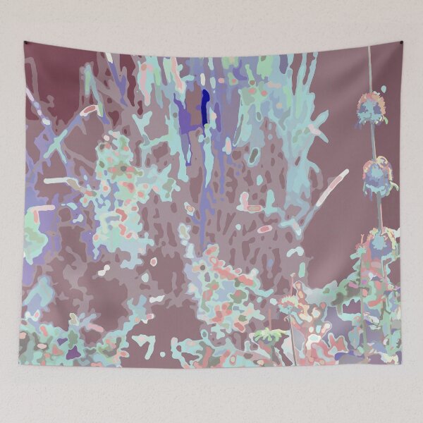 Item preview, Cacti and botanicals in shades of mauve and muted - duvet covers bedding comforters blankets throws pillows prints notebook home décor designed and sold by Boho Contessa.
