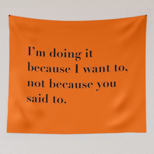 Item preview, I'm doing it because I want to. designed and sold by MoonbeamPhoto.