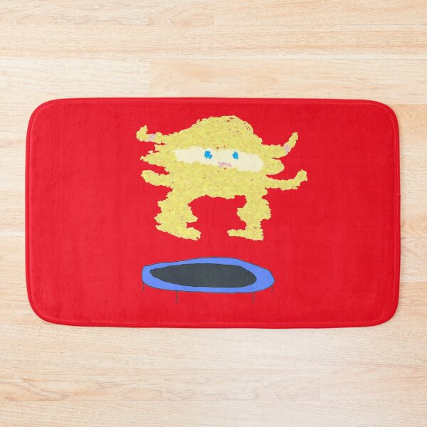 Item preview, Yellow sheep girl on trampoline designed and sold by headtrackerart.