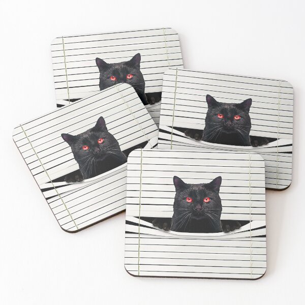 Item preview, Black Cat Climping Window Funny Cat gift designed and sold by Douglafa.