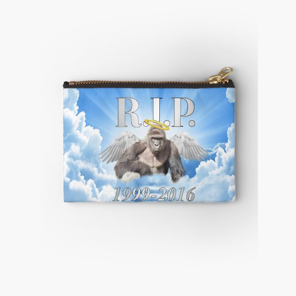 Item preview, RIP Harambe designed and sold by ReallyBadShirts.
