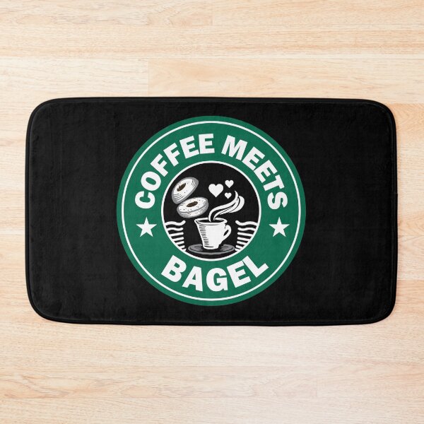 Item preview, Coffee meets Bagel - Gifts for Coffee Lover, Gifts for Bagel Lover, Coffee and Bagel Design designed and sold by trendistic.