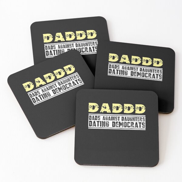 Aperçu de l'œuvre Daddd papas contre filles datant des démocrates T-shirt créée et vendue par PatternFariss.