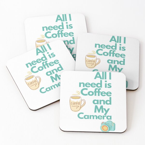 Item preview, All i need is Coffee and my Camera designed and sold by BeragonRe.