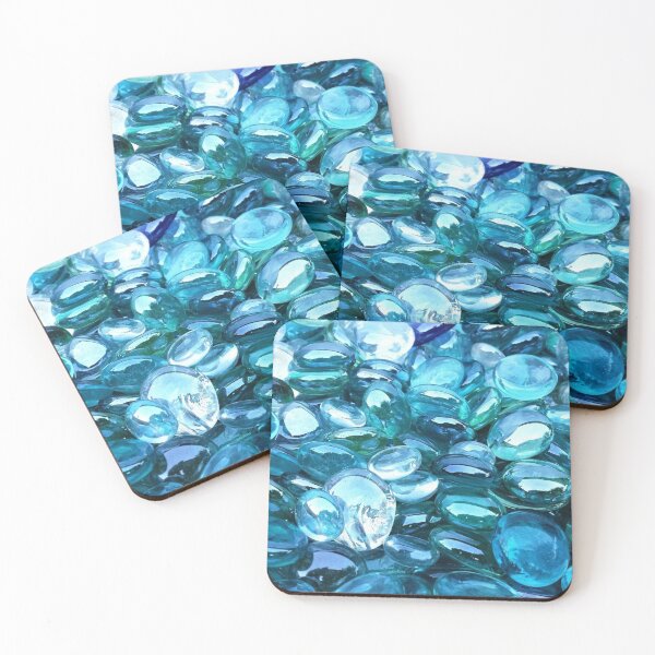 Item preview, Overlook The Bay at These Beautiful Blue Pieces of Glass - Modern Glass Gifts designed and sold by FreedomUniverse.