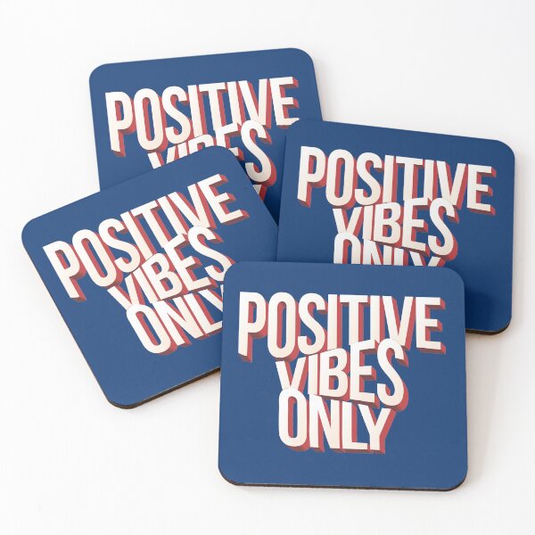 Item preview, Universal Vibe - Positive Vibes Only Blue designed and sold by crazycollective.