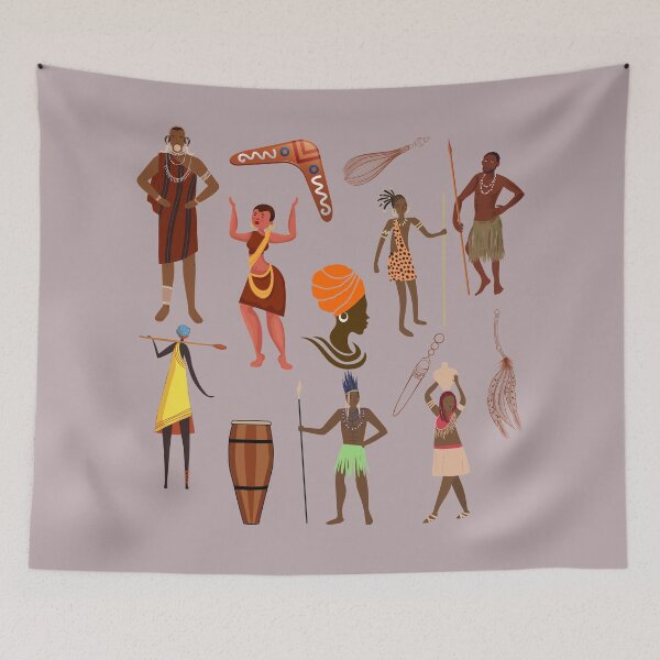 Item preview, Proud African Tribe Design designed and sold by Design-Whispers.