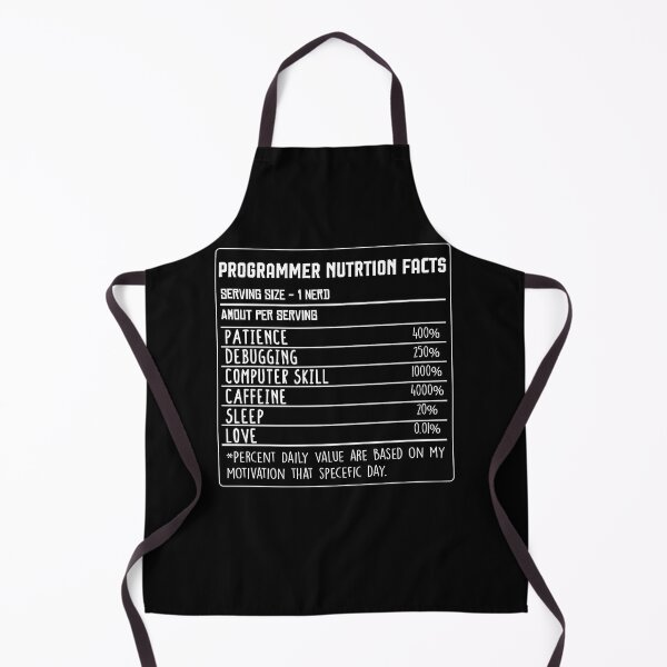 Item preview, Computer Geek Shirt, Programmer Shirt, Nutrition Facts Computer Nerd Gift, Funny Tech designed and sold by Noussairox.