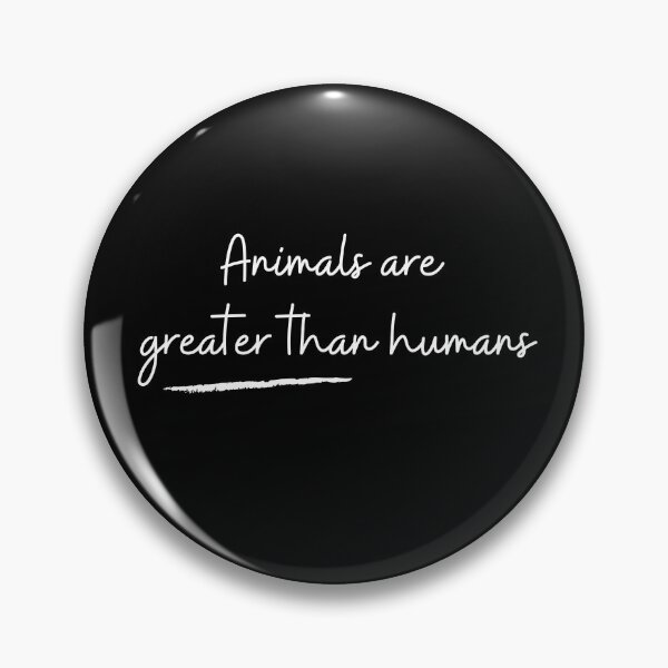 Item preview, Los animales son más grandes que los humanos designed and sold by projectfun.
