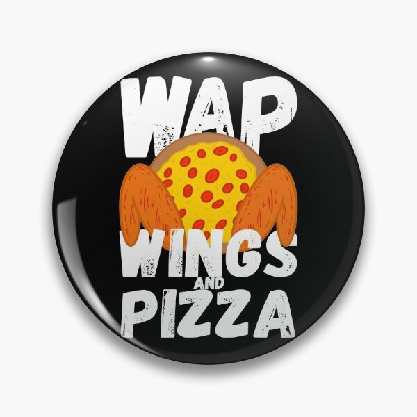 Item preview, W.A.P. Funny Food Chicken Wing Wings And Pizza WAP designed and sold by wrestletoys.