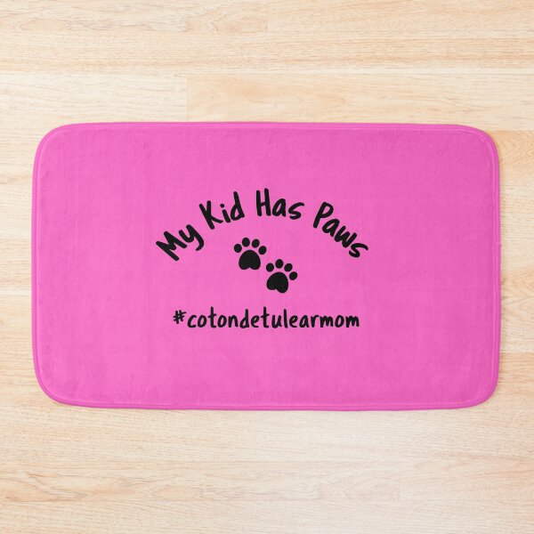 Item preview, My Kid has Paws (coton de tulear mom hashtag) designed and sold by CactusFamily.