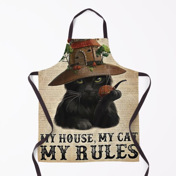 Item preview, Black Cat Rule funny quotes gift designed and sold by Douglafa.