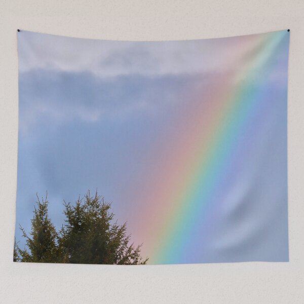 Item preview, Pretty Springtime Rainbow and Trees designed and sold by KsbAesthetics.