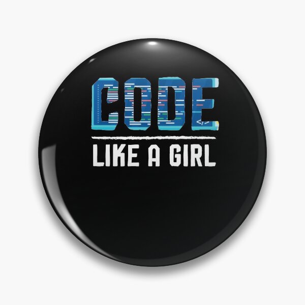 Item preview, Code Like A Girl, Female Coder Gift designed and sold by Noussairox.