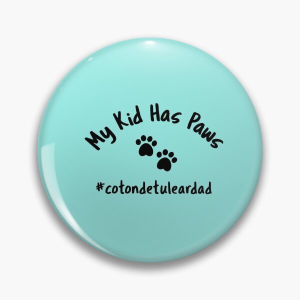 Item preview, My Kid has Paws (coton de tulear dad hashtag) designed and sold by CactusFamily.
