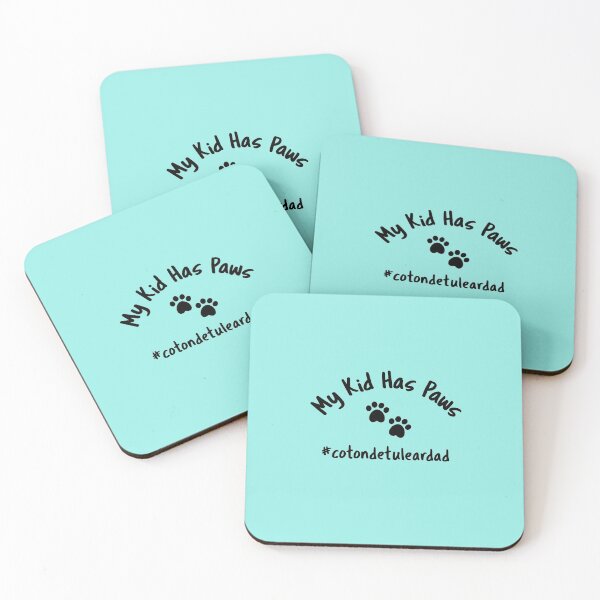 Item preview, My Kid has Paws (coton de tulear dad hashtag) designed and sold by CactusFamily.