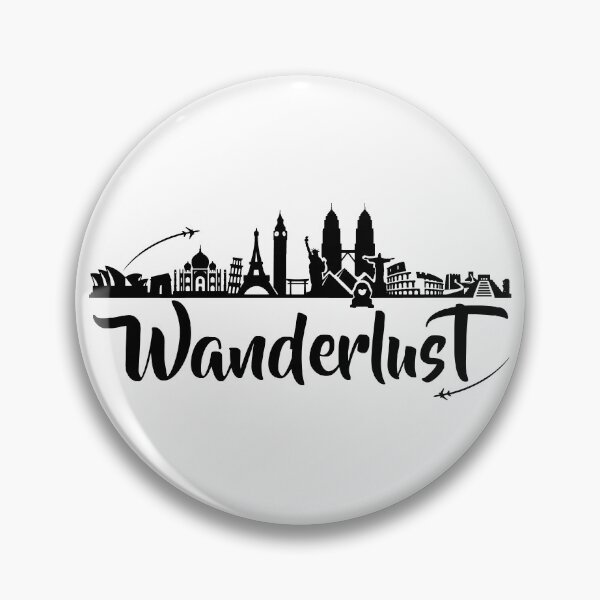 Item preview, World Traveler Wanderlust - Iconic Destinations - Traveler , World Travel , Globetrotter , World Traveler , Travel, International Travel designed and sold by VisionQuestArts.