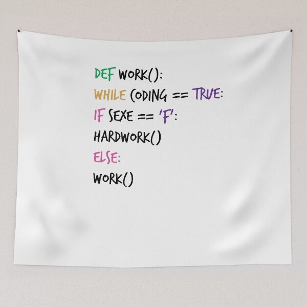 Item preview, Female Coder Gift designed and sold by Noussairox.