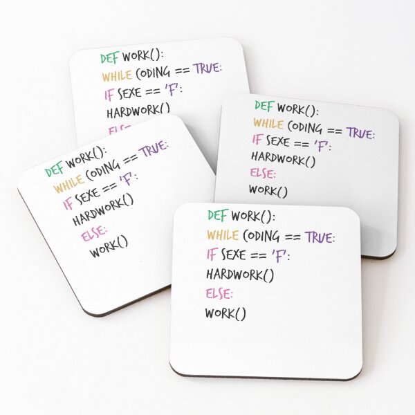 Item preview, Female Coder Gift designed and sold by Noussairox.
