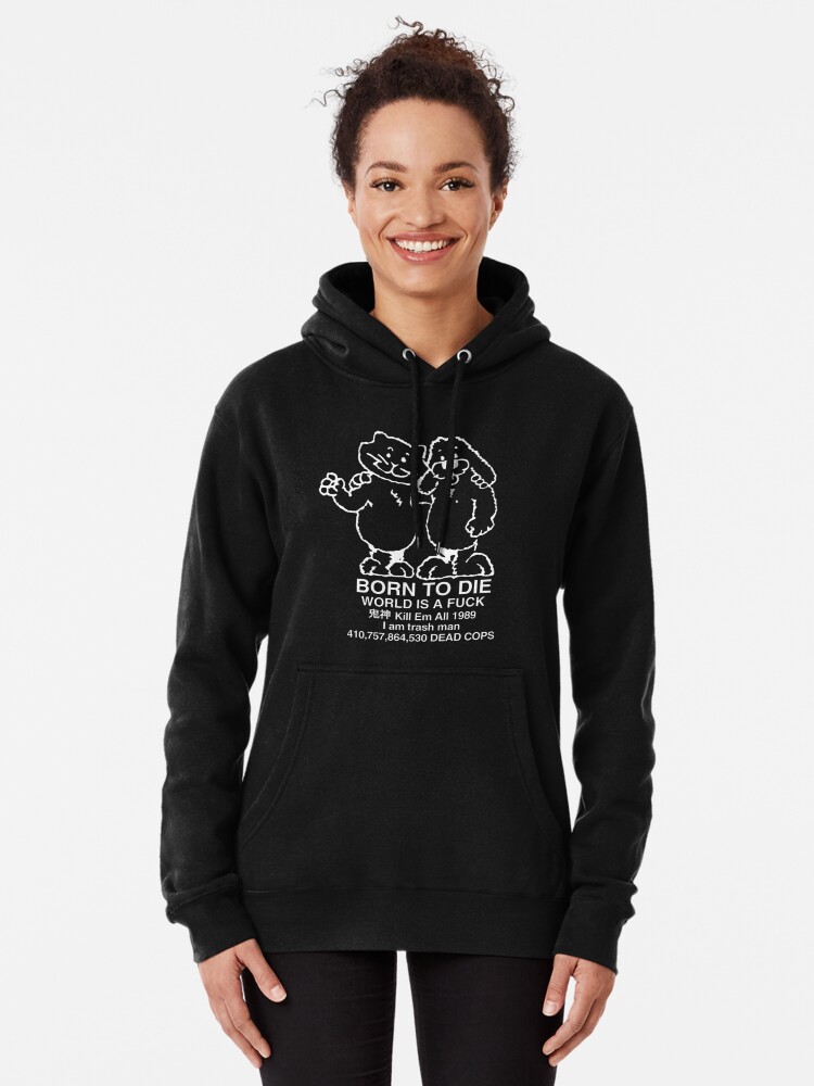 Alternate view of Born to Die Pullover Hoodie