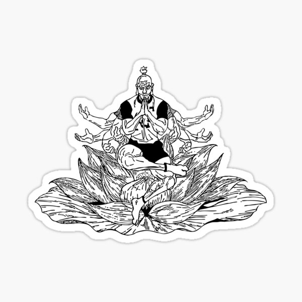 Netero HunterXHunter Sticker