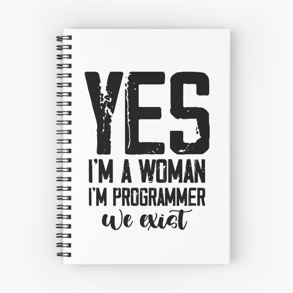 Item preview, Yes I'm A Woman Yes I'm Programmer we exist ,Strong Female Programmer designed and sold by Noussairox.