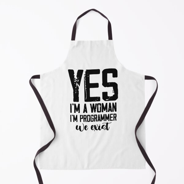 Item preview, Yes I'm A Woman Yes I'm Programmer we exist ,Strong Female Programmer designed and sold by Noussairox.