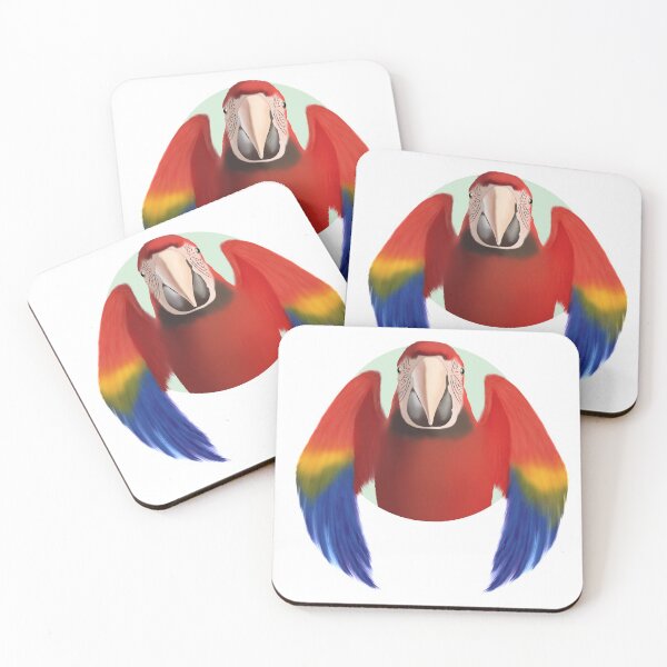 Item preview, Scarlet Macaw - Guacamayo designed and sold by Diversity-illus.