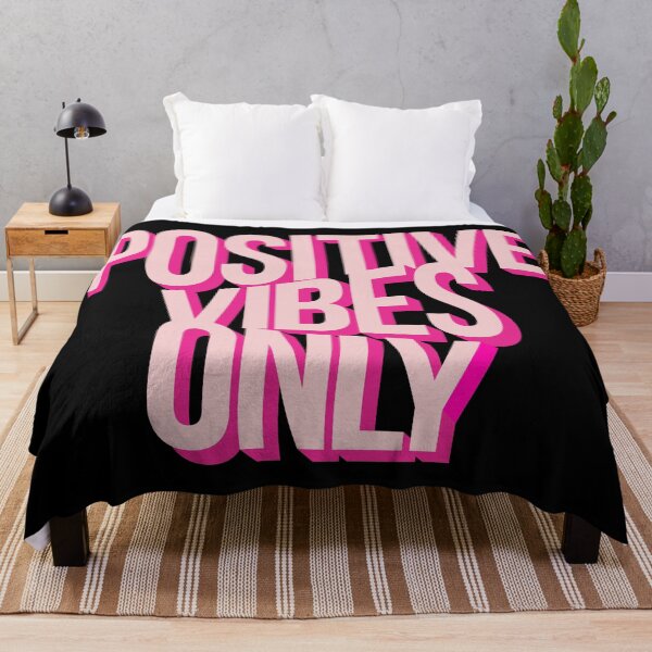 Item preview, Universal Vibe - Positive Vibes Only - Pink designed and sold by crazycollective.