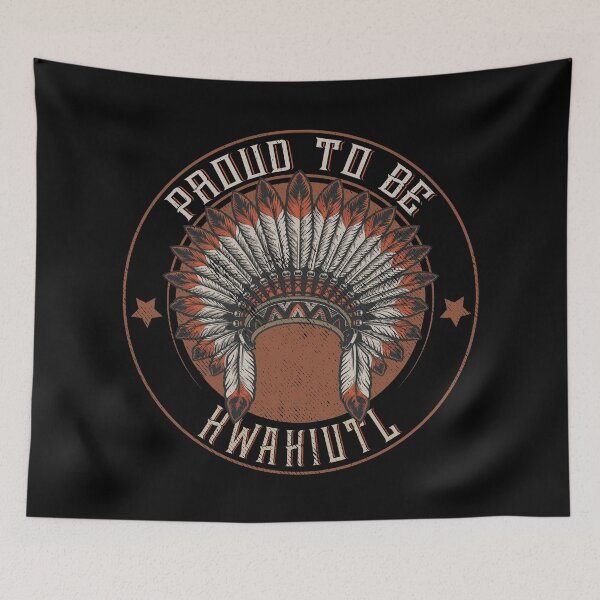 Item preview, Native American Tribe Indigenous People :Native American Proud to be Kwahiutl Tribe Headdress- Native American Shirt- First Nation Kwahiutl Shirt- Kwahiutl Gift designed and sold by nativeStor.