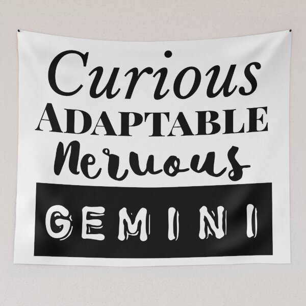 Item preview, Gemini Zodiac Sign Characteristics designed and sold by AMSonArt.